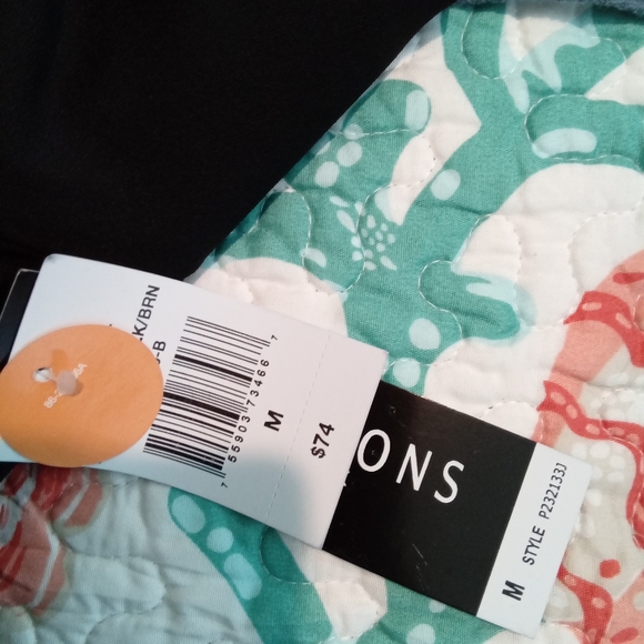 Perceptions Black Size M 3/4 Sleeve Blazer - Picture 5 of 8